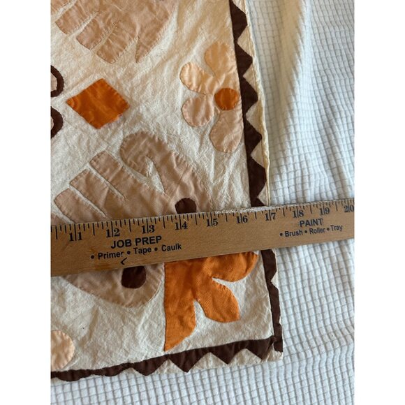 Hand-Embroidered Otomi Elephant Floral Patchwork Cotton Pillow Cover 17” Read - Picture 7 of 11